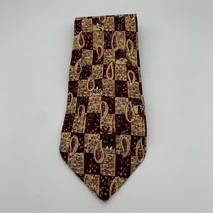 Vintage Looney Tunes‎ Mania Tasmanian Devil 100% Silk Tie from 1995